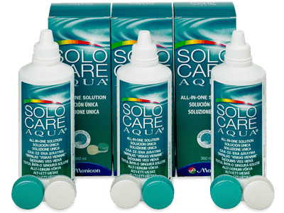 Soluție SoloCare Aqua 3 x 360 ml 