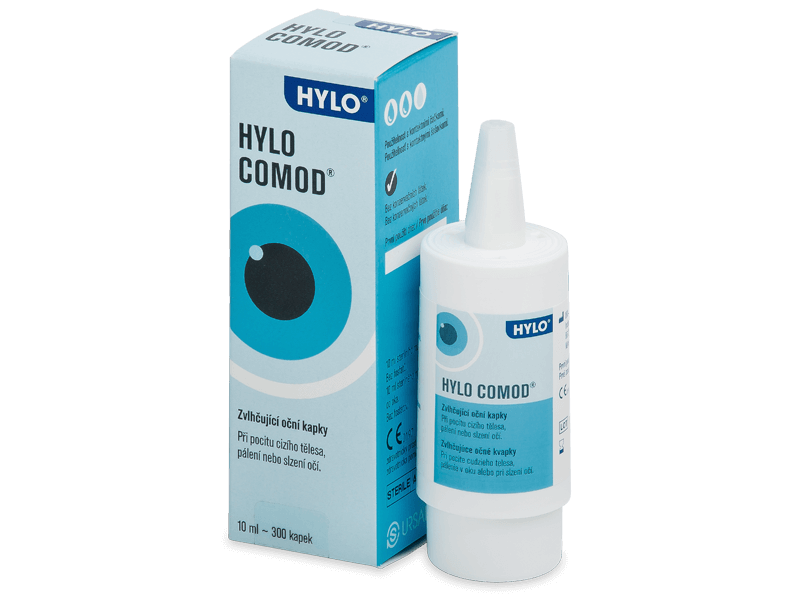 Picături oftalmice HYLO-COMOD 10 ml 