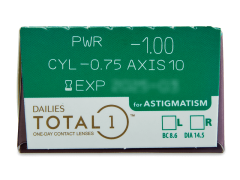 Dailies TOTAL1 for Astigmatism (30 lentile)