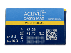 Acuvue Oasys Max 1-Day Multifocal (30 lentile)