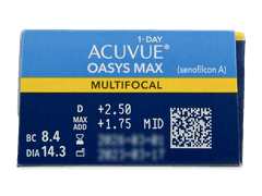 Acuvue Oasys Max 1-Day Multifocal (90 lentile)