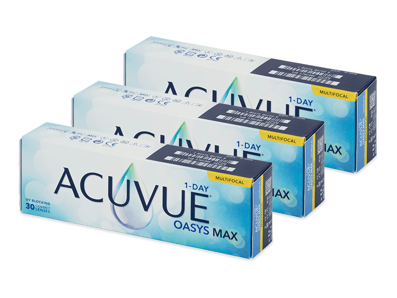Acuvue Oasys Max 1-Day Multifocal (90 lentile)