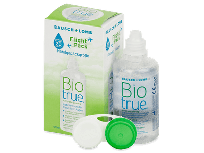 Soluție Biotrue Flight Pack 100 ml