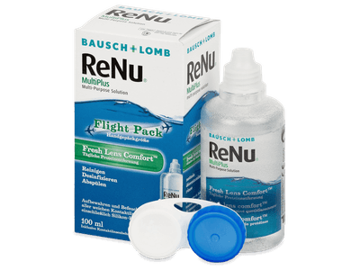 Soluție ReNu MultiPlus Flight Pack 100 ml