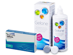 SofLens 59 (6 lentile) + soluție Gelone 360 ml