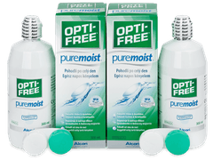 Soluție OPTI-FREE PureMoist 2x300 ml 