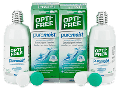 Soluție OPTI-FREE PureMoist 2x300 ml 