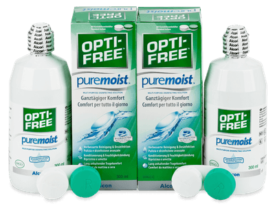 Soluție OPTI-FREE PureMoist 2x300 ml 