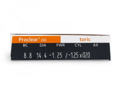 Proclear Toric (6 lentile)