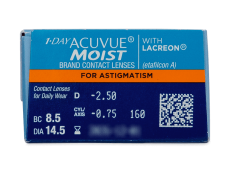 1 Day Acuvue Moist for Astigmatism (30 lentile)
