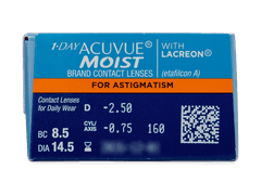 1 Day Acuvue Moist for Astigmatism (30 lentile)